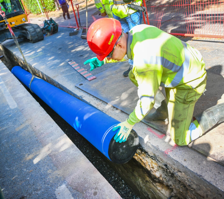 Water mains repairs